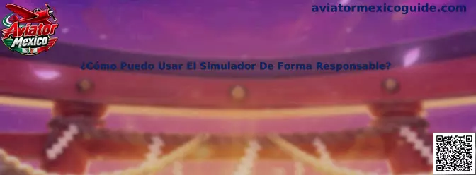 Cómo usar el simulador de forma responsable